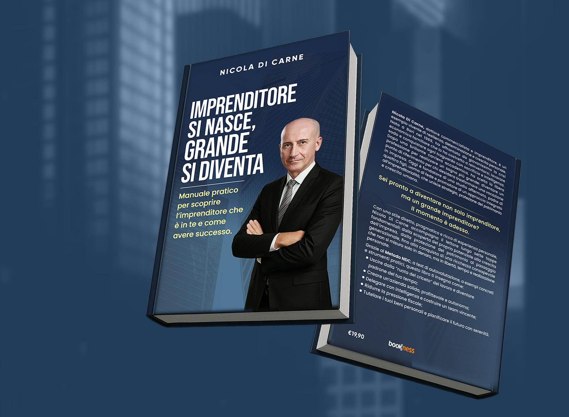Copertina del libro Imprenditore si nasce, grande si diventa di Dott. Nicola Di Carne